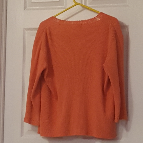 Cleo Peach Coloured Cardigan - Picture 2 of 5